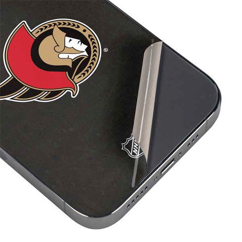NHL Ottawa Senators Distressed iPhone 14 Pro Skin